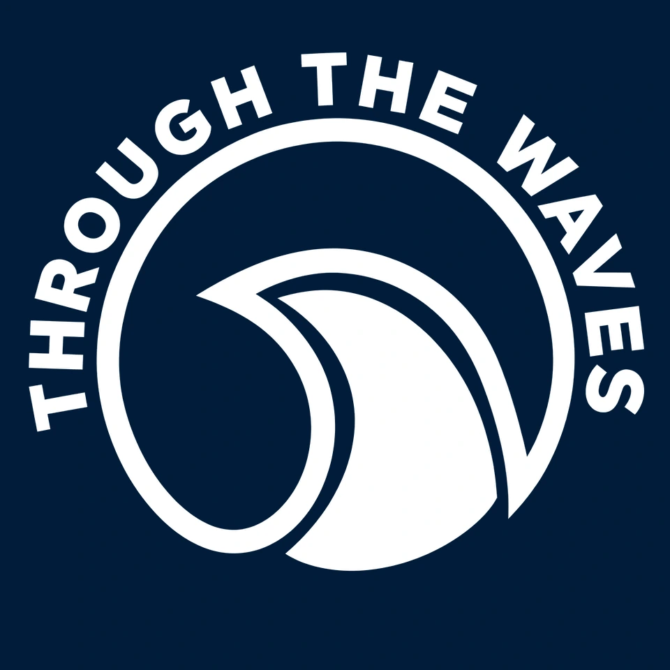 Through The Waves wave emblem